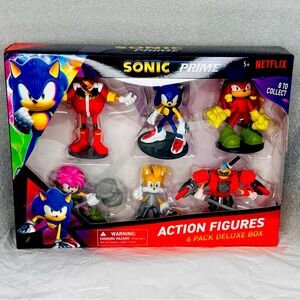 Sonic - Articulated Action Figure 6 Pack